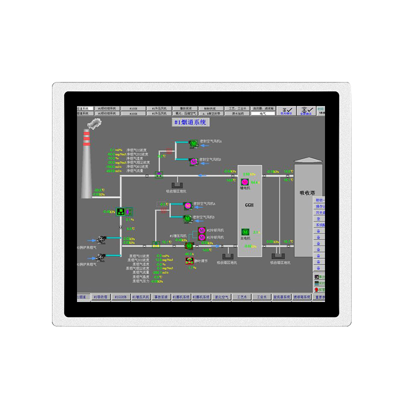 Narrow-Bezel Industrial Embedded Displays 12.1 Inch PCAP Touch Screen X86 Panel PC Single Computer for Machine Control System IPC