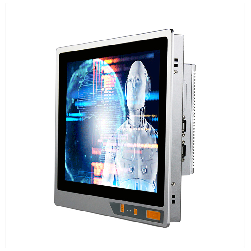 24 inch Durable Aluminum Alloy Android Industrial Control Monitors 10 Point Capacitor All-In-One Panel Pc