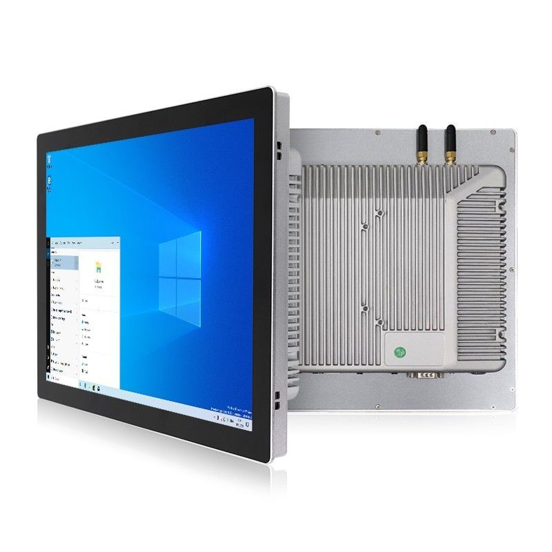 21.5 Inch Capacitive Touch Screen LCD Display With Win10 Ip65 Waterproof Vesa Mount Embedded industrial panel PCs