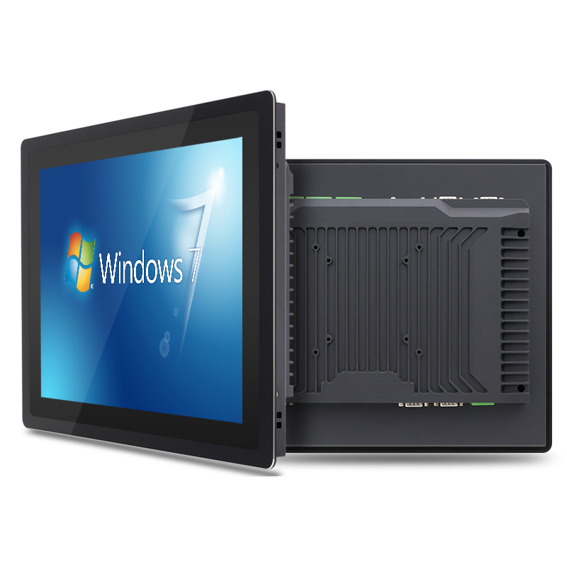 24 inch Fully-Enclosed All-aluminum Embedded Industrial Computers All-in-one Machine Touch  Control screen