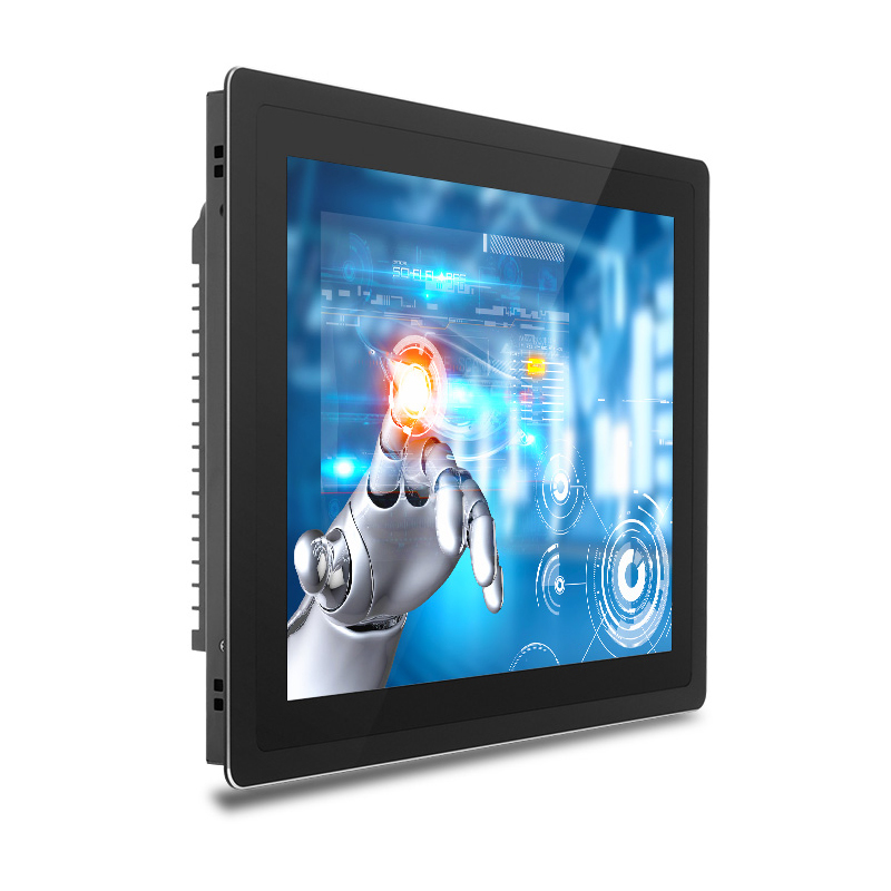 24 inch Fully-Enclosed All-aluminum Embedded Industrial Computers All-in-one Machine Touch  Control screen
