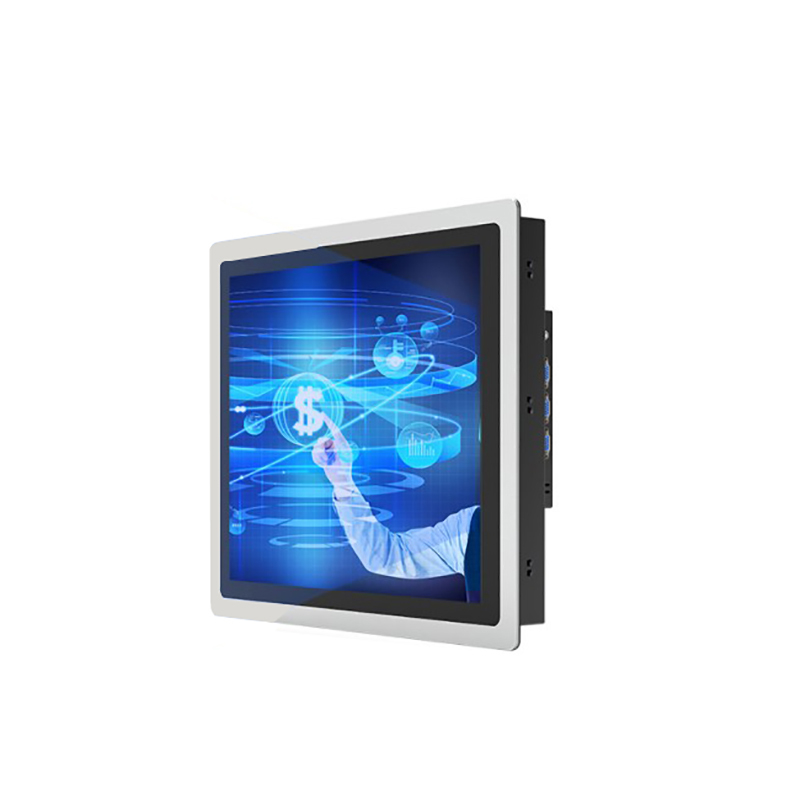 24 inch Industrial Control Touch Screens All-in-one Computer Embedded Fanless Capacitive Resistor Display