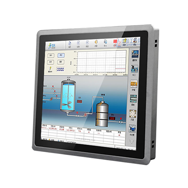 27 Inch Aluminum Case TFT Screen Monitor VGA Waterproof LCD Industrial Embedded Rugged TouchScreen Display
