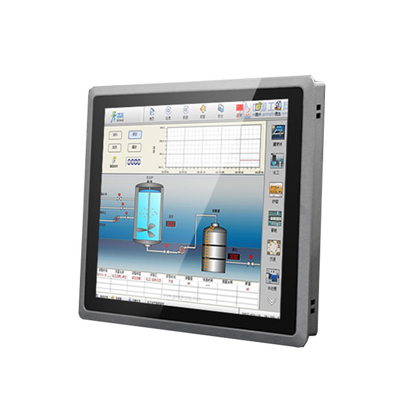 27 Inch Aluminum Case TFT Screen Monitor VGA Waterproof LCD Industrial Embedded Rugged TouchScreen Display