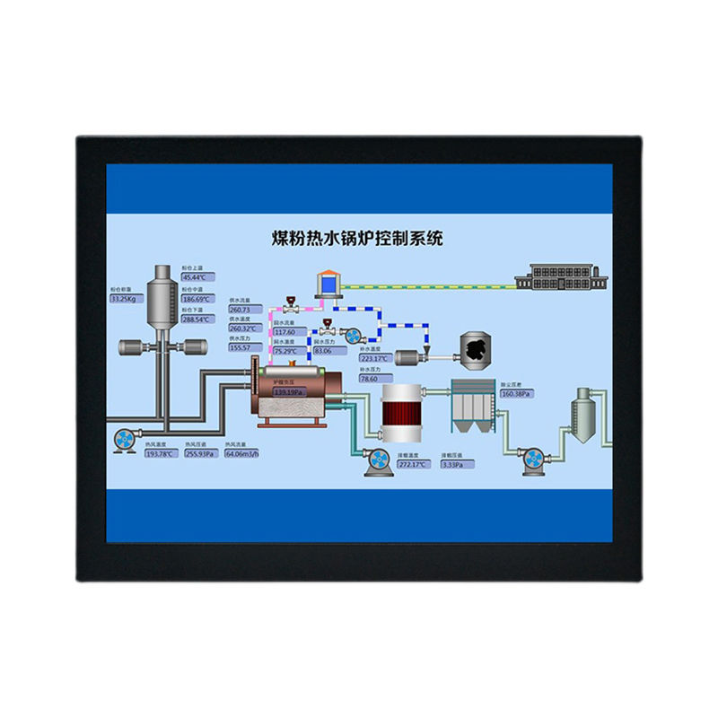 12.1 Inch Aluminum Case 1024*768 4:3 Waterproof IP65 TFT Embedded Enclosed Industrial Touch Panel Computer
