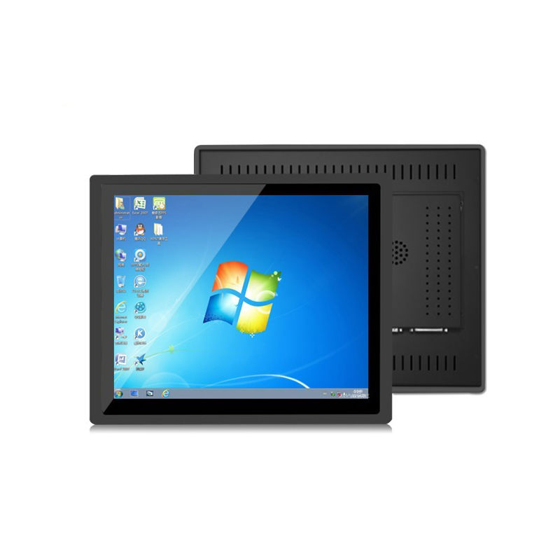 PC con panel de pantalla táctil capacitiva industrial de 21,5 pulgadas con Win10, montaje VESA impermeable IP65, monitor industrial integrado