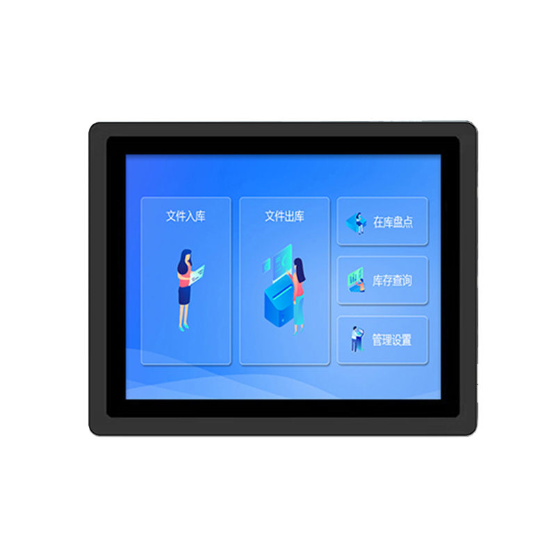 PC con panel de pantalla táctil capacitiva industrial de 21,5 pulgadas con Win10, montaje VESA impermeable IP65, monitor industrial integrado
