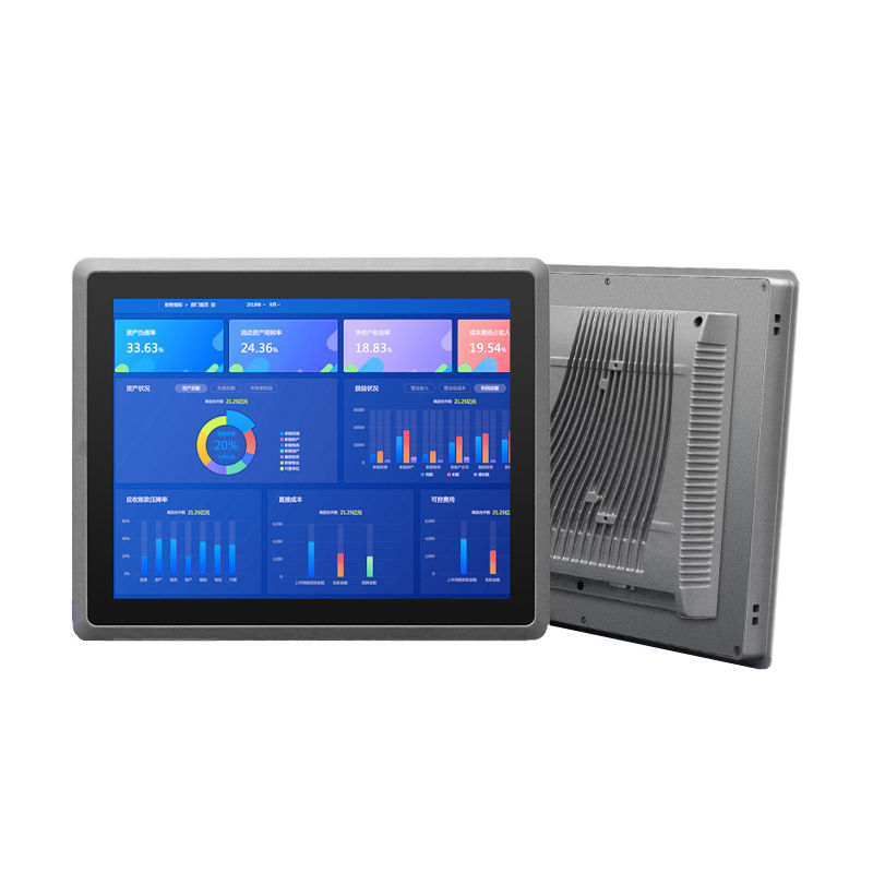 Nuevo diseño de monitor LCD de 15,6 pulgadas con retroiluminación e interfaz USB, pantalla táctil capacitiva de 10 puntos