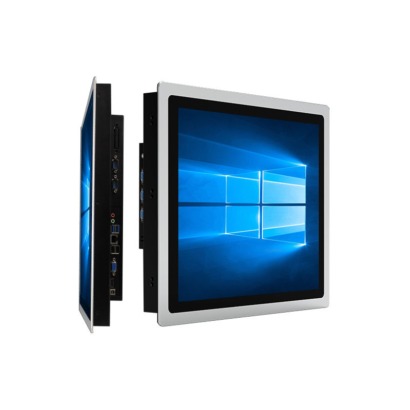 Pantalla táctil capacitiva montada en la pared de alta definición 4K de bajo costo 27 pulgadas de pantalla táctil industrial USB