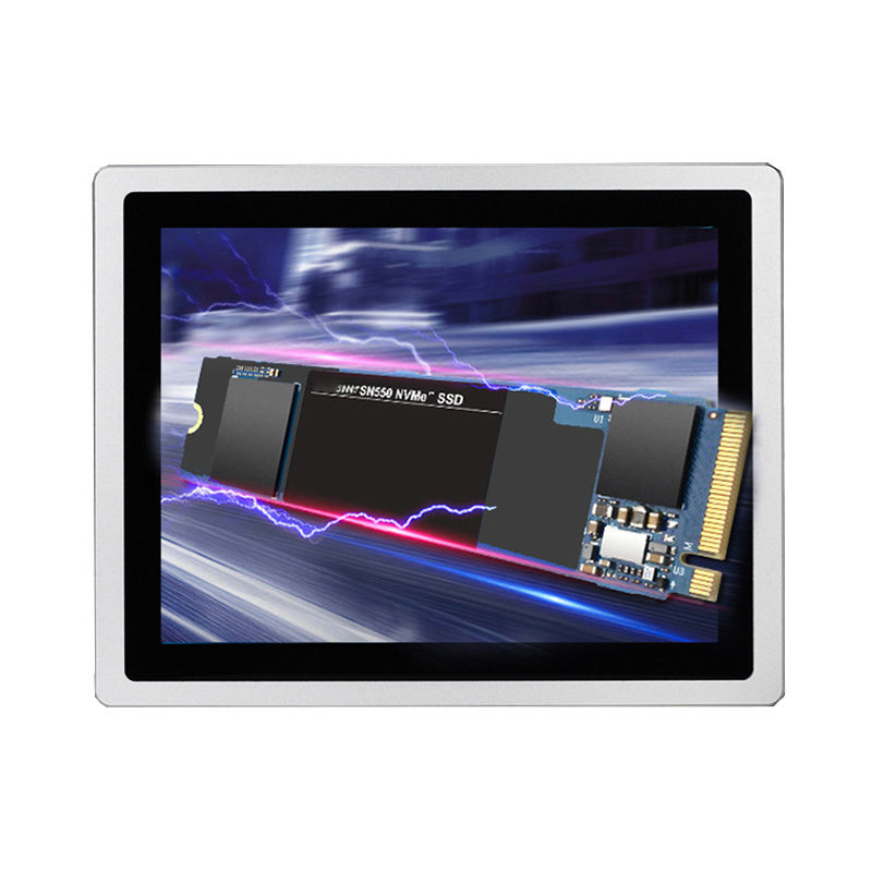 Pantalla táctil capacitiva montada en la pared de alta definición 4K de bajo costo 27 pulgadas de pantalla táctil industrial USB