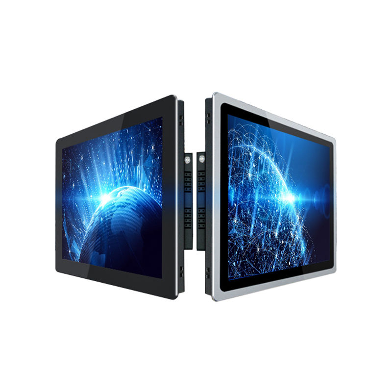 Ordenador industrial integrado de 15 pulgadas con pantalla táctil capacitiva de alta resolución de 12,1 pulgadas, monitor LCD para PC en stock