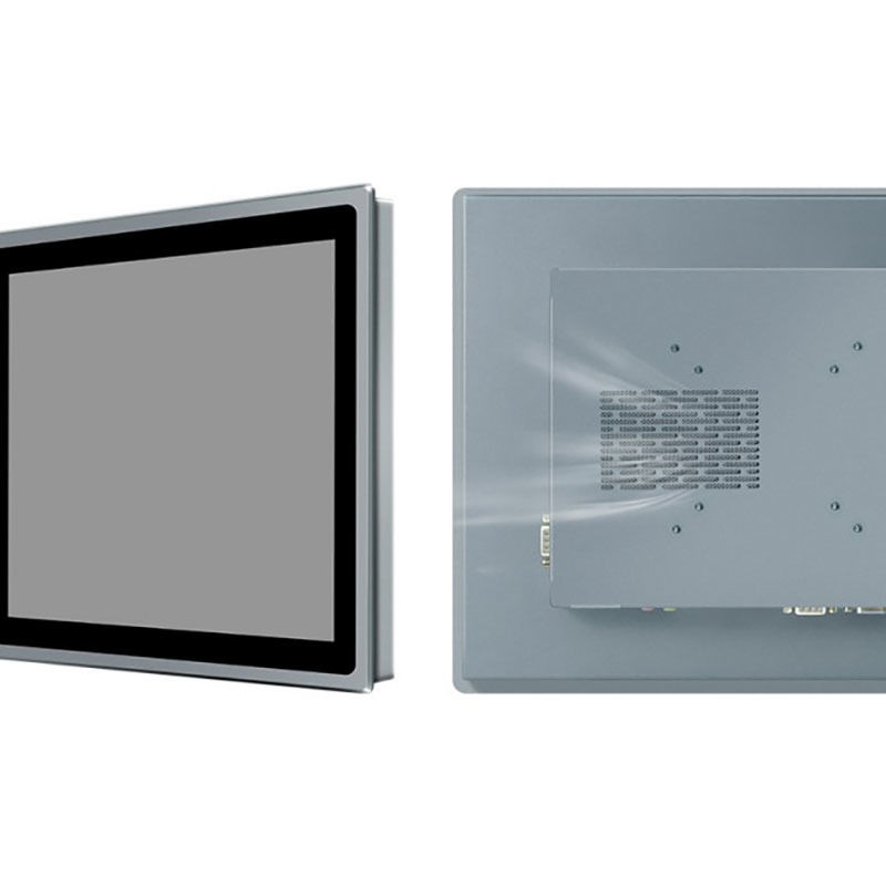 PC con panel de pantalla táctil capacitiva industrial de 21,5 pulgadas con Win10, montaje VESA impermeable IP65, monitor industrial integrado
