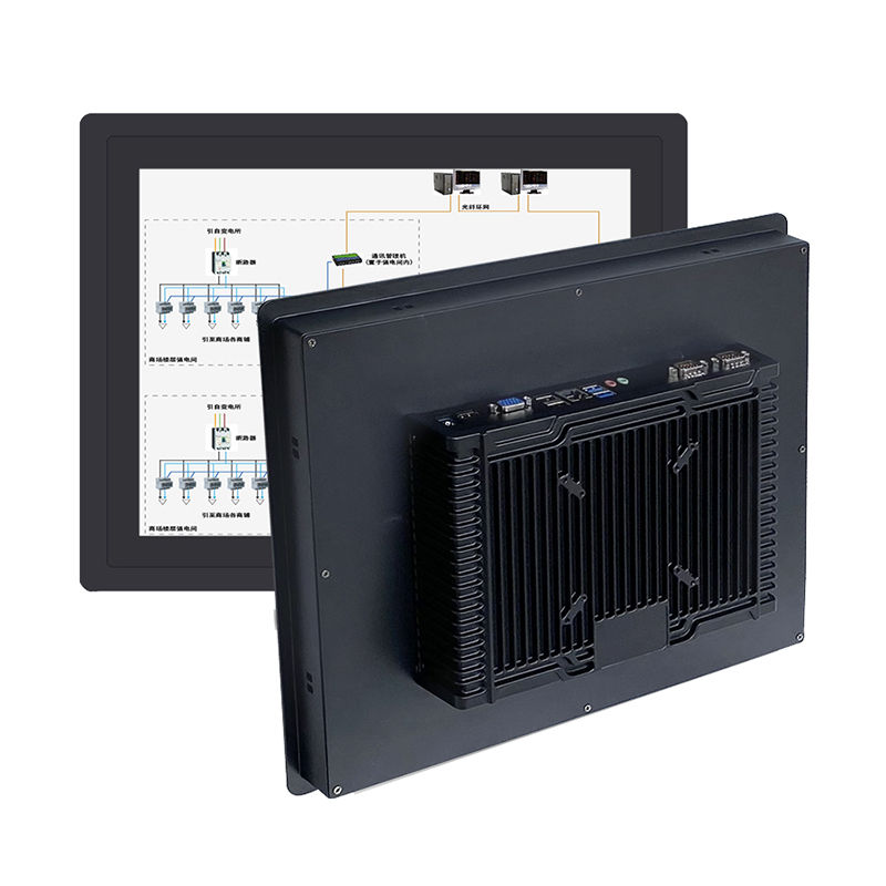 Monitor de pantalla táctil LCD industrial impermeable integrado de 15 pulgadas con marco abierto personalizado de fábrica