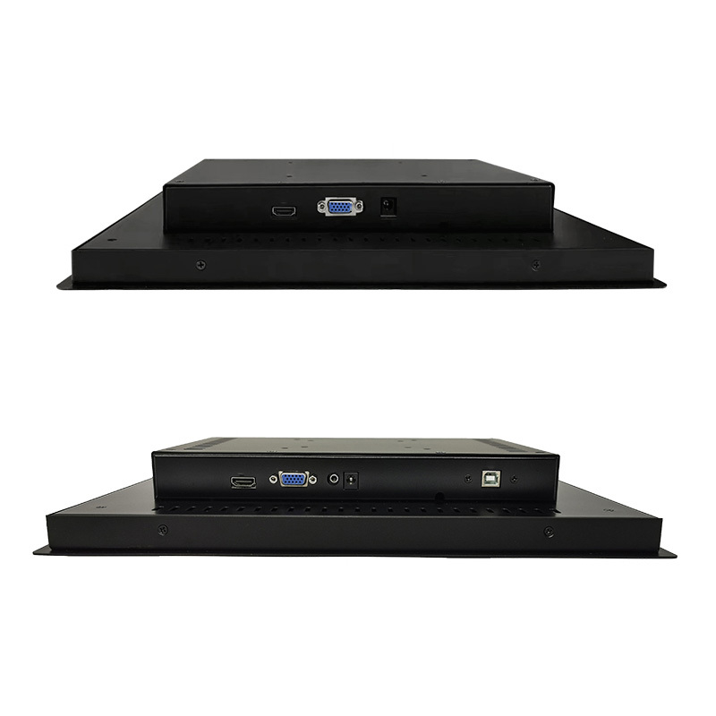 24 inch Embedded Industrial Computer IP65 Waterproof 1000 Nits High Brightness Wall Mount Capacitive Touchscreen LCD Monitor for Kiosk