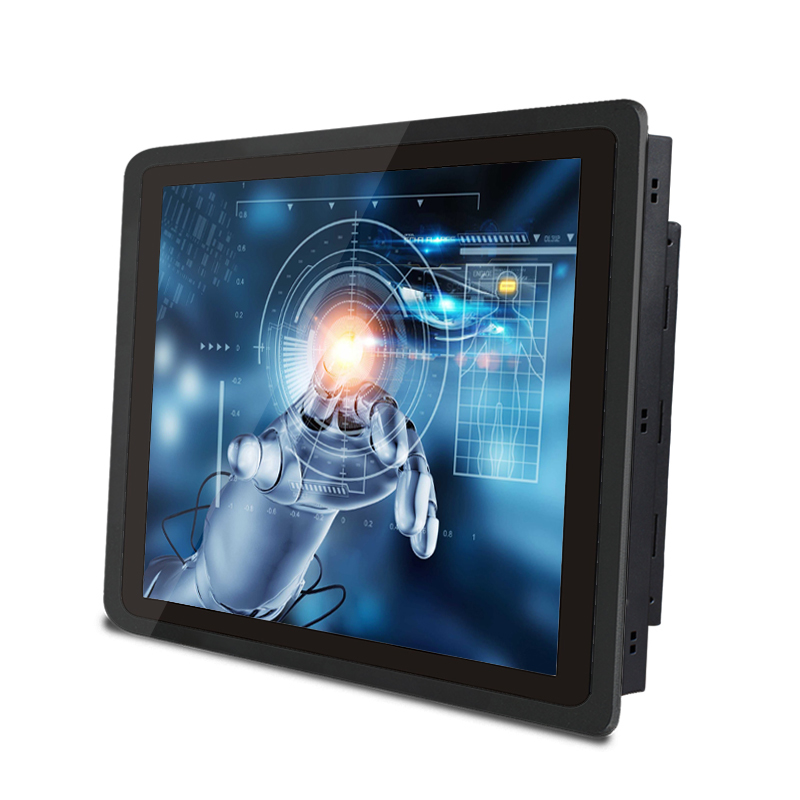 19 inch OEM Custom High Quality IP65 Waterproof Industrial Resistive Touch Screen Embedded Computer Direct Stock