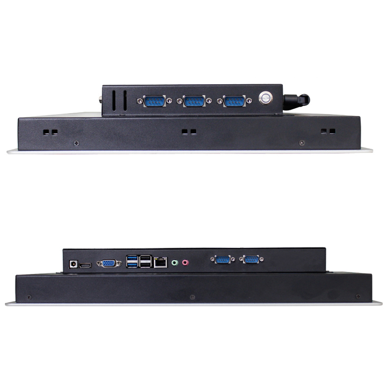 19 inch OEM Custom High Quality IP65 Waterproof Industrial Resistive Touch Screen Embedded Computer Direct Stock