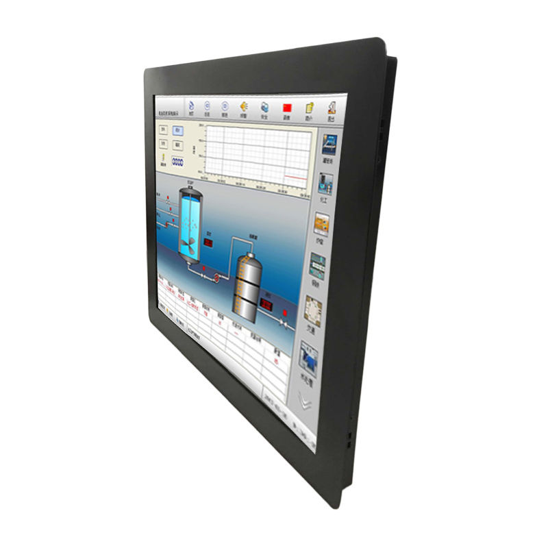 21.5 inch IP65 Waterproof Industrial Embedded Display Capacitive Touch Screen Resistance Mini PC Fanless HD LCD Screen