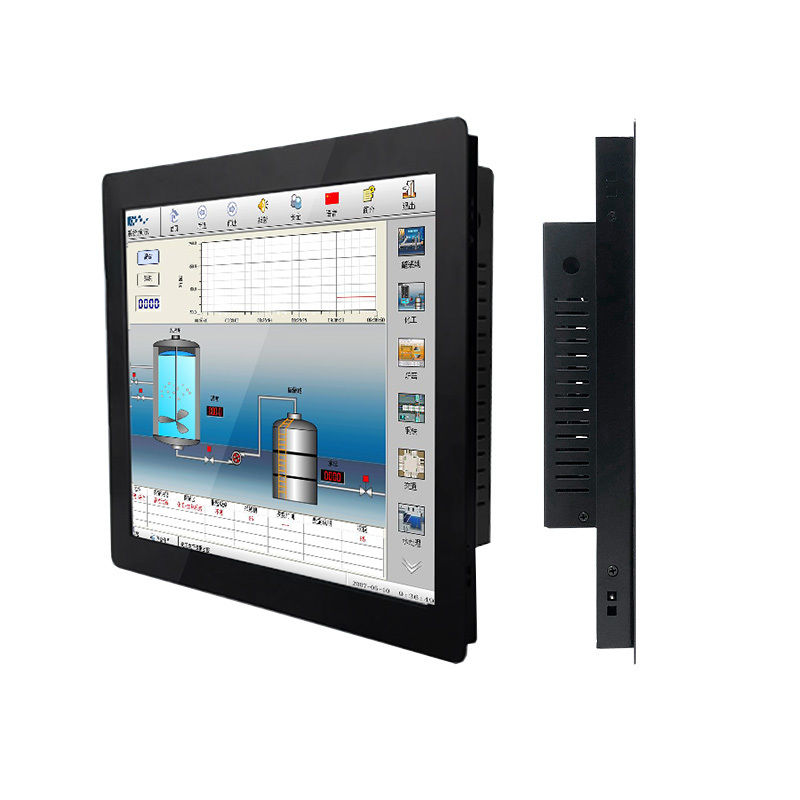 21.5 inch IP65 Waterproof Industrial Embedded Display Capacitive Touch Screen Resistance Mini PC Fanless HD LCD Screen