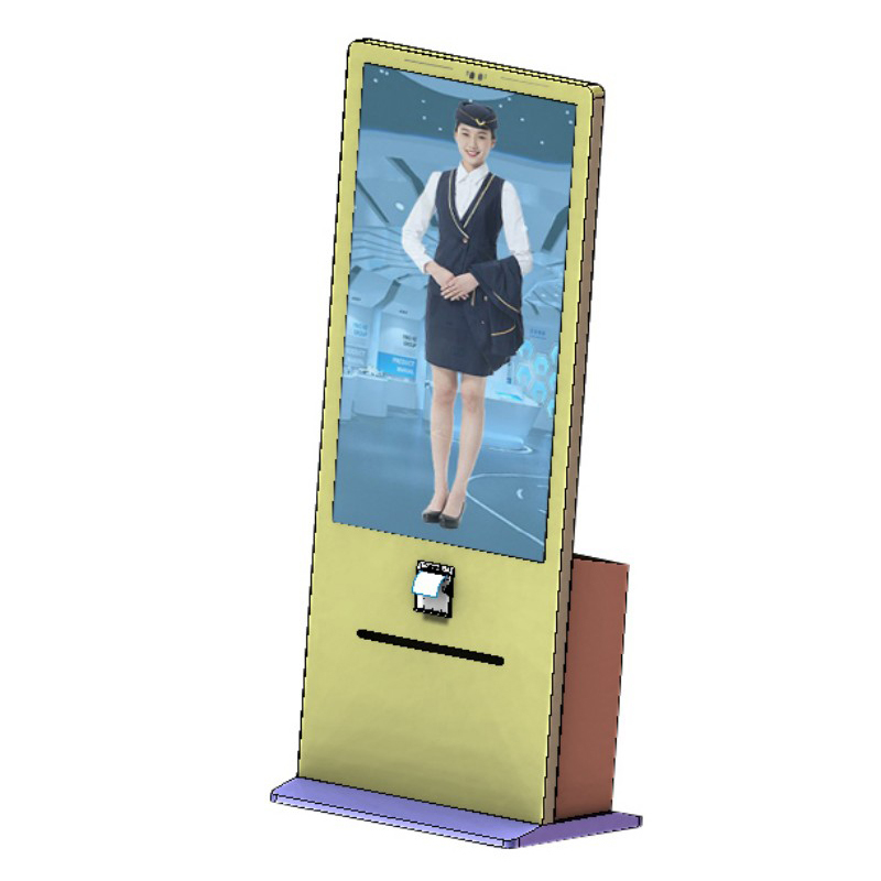 75 inch Ai Real-Time Interactionai Multimodal Interaction Q&A Engagement Chatbot Robot Kiosk Ai Digital Human