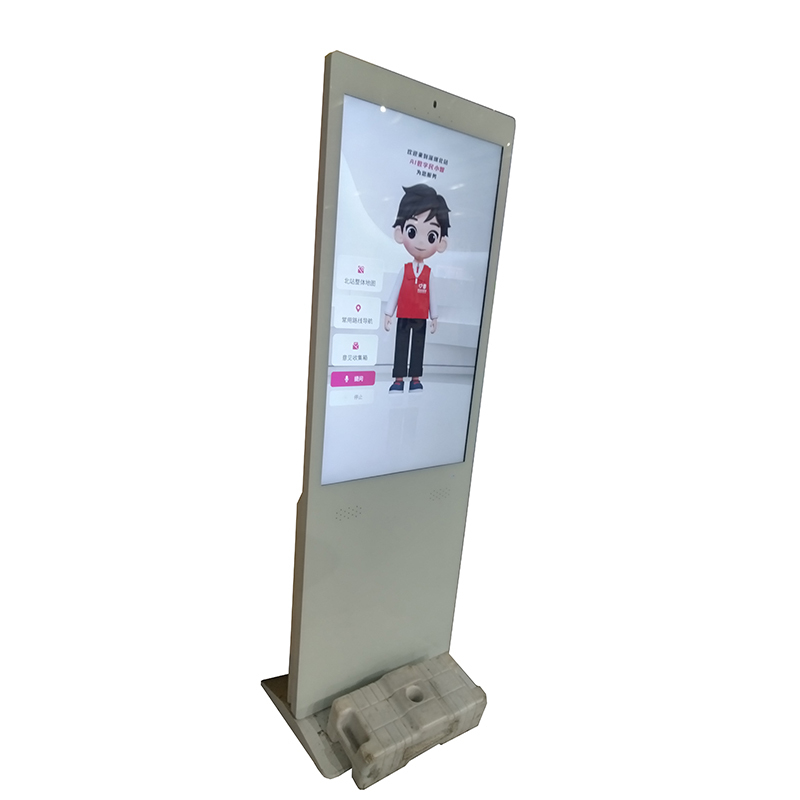 43 inch Multifunctional Intelligent Dialogue Interactive AI Digital Human Touch Screen LED Display for Exhibition Government Affairs