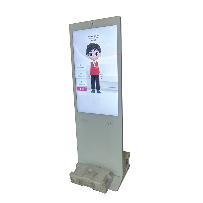 43 inch Multifunctional Intelligent Dialogue Interactive AI Digital Human Touch Screen LED Display for Exhibition Government Affairs