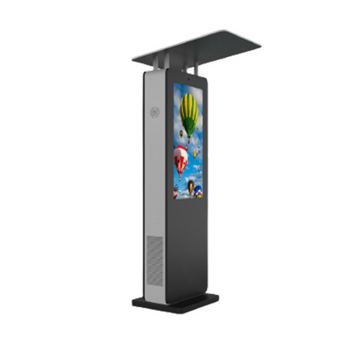 Tótem de señalización digital de pantalla de pared de 43 pulgadas, alto brillo, exterior, a prueba de agua, equipo de quiosco de publicidad con pantalla LCD