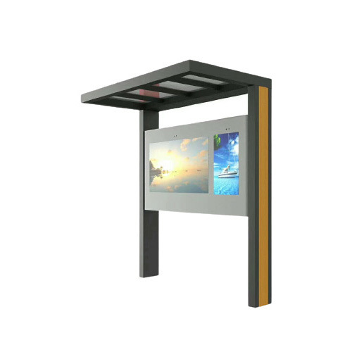 65 inch Slim Outdoor Display Floor Standing LCD Monitor Advertising Screen Display 2500nits Digital Signage Ads Kiosk Waterproof Totem