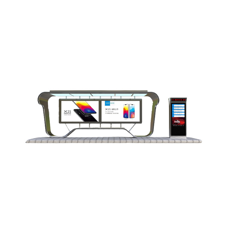 65 inch Big size The 65-inch outdoor vertical advertising smart bus stop sign