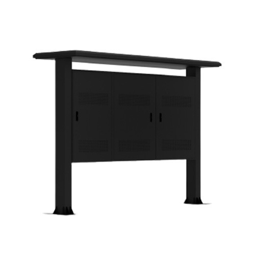 75 inch outdoor intelligent LCD electronic newspaper reading column advertising machine used for party building propaganda