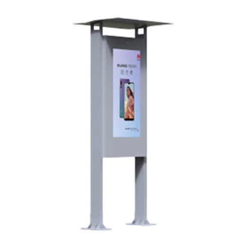 49 inch Portable Outdoor Screen CMS Advertising Software LCD Advertising Display Touch Kiosk Battery Powered Digital Signage With Wheels