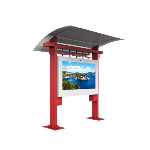 55 Inch Floor Standing Exterior Lcd Displays Touch Screen Digital Signage And Lcd Advertising Display