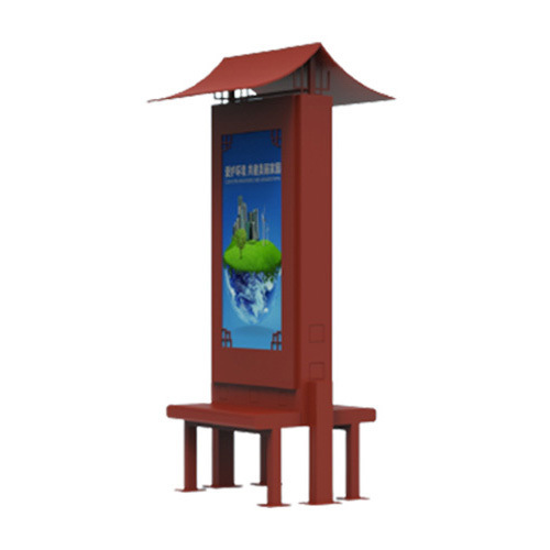 roues totem 4k imperméables à l'eau 65 pouces pour l'extérieur signalisation et affichage numérique double face