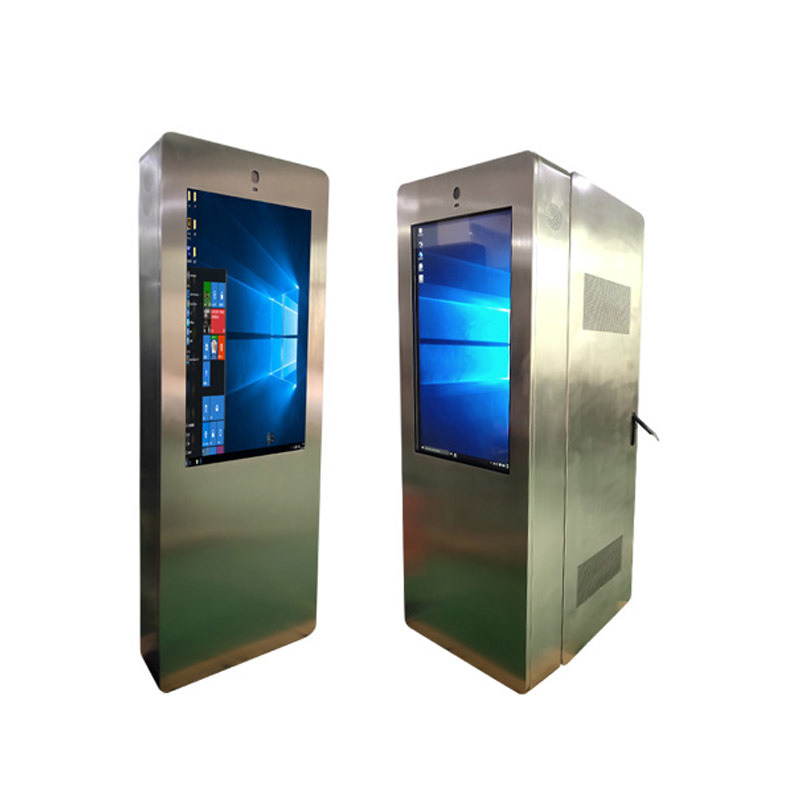 43-inch all-aluminum commercial smart floor-standing outdoor lcd digital signage