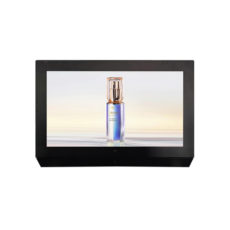 Pantalla publicitaria de pared de 49 pulgadas de alto brillo, todo en uno, impermeable y a prueba de rayos, cartelera electrónica inteligente para exteriores