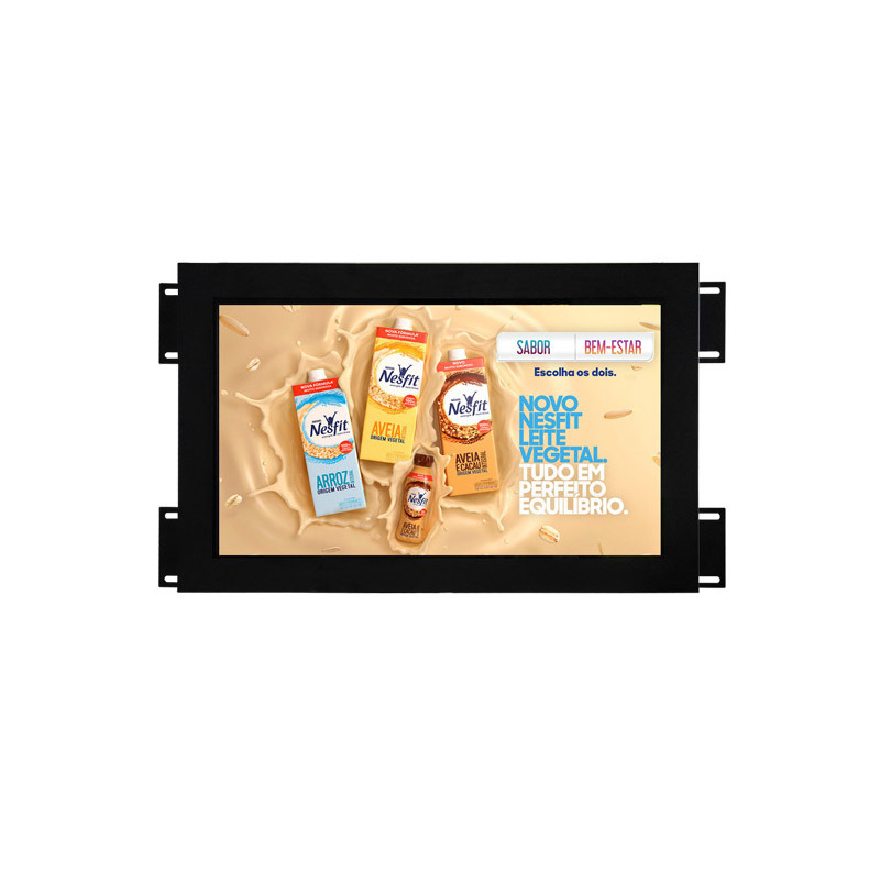 Máy quảng cáo ngoài trời sáng cao 55 inch Smart Horizontal Screen Lightning-proof and Anti-Theft Digital Signage