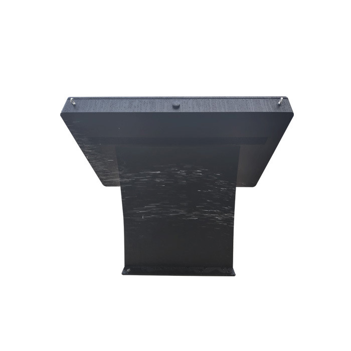 55 pulgadas de pantalla táctil impermeable a la lluvia y a la agua máquina de publicidad de pie al aire libre quiosco de lectura de periódicos electrónicos