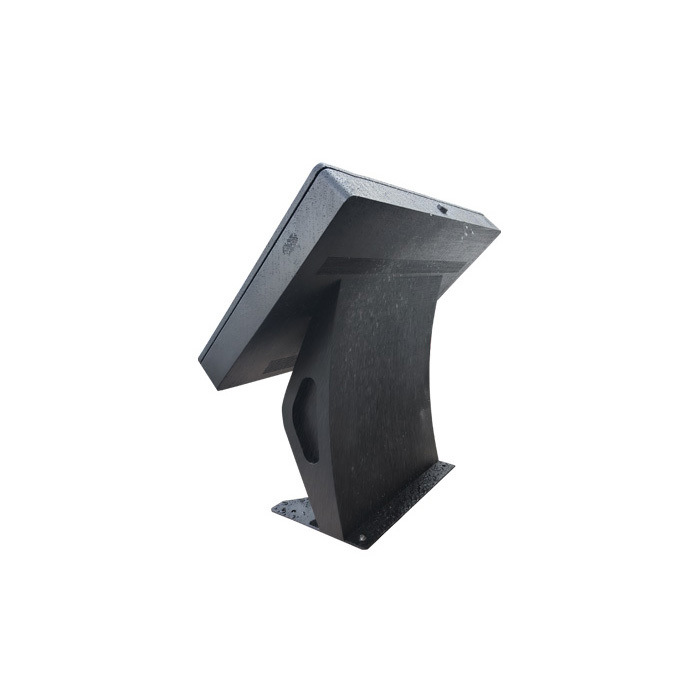 55 pulgadas de pantalla táctil impermeable a la lluvia y a la agua máquina de publicidad de pie al aire libre quiosco de lectura de periódicos electrónicos