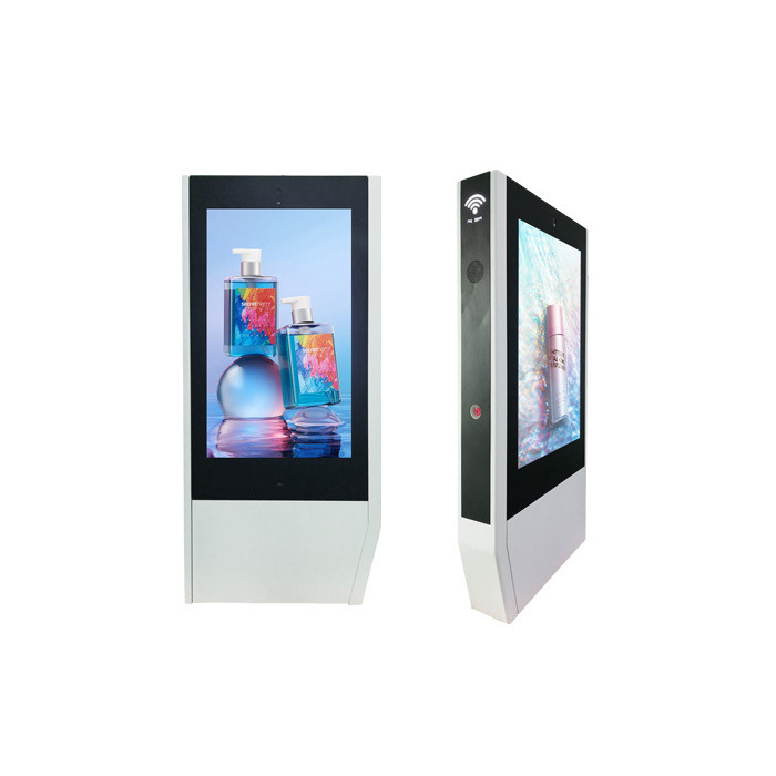 Reproductor de vídeo LCD de alta definición de 55 pulgadas para publicidad al aire libre