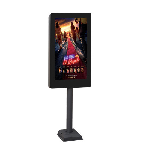 55 pulgadas de alta definición, red de alta luminosidad de la nube remota de publicación de pantalla vertical grande máquina de publicidad al aire libre