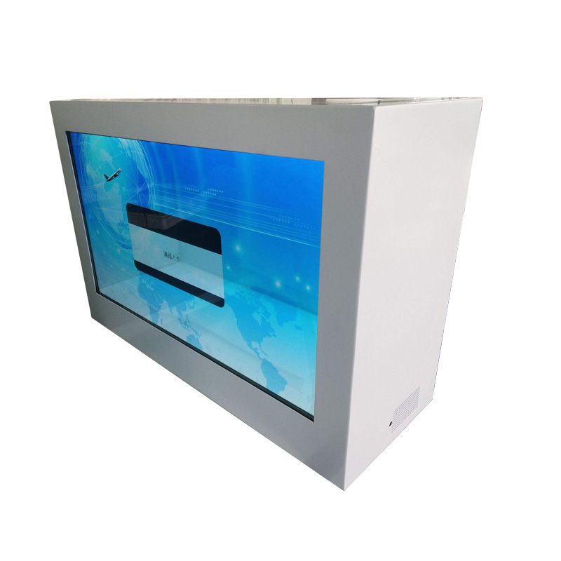 32 pulgadas pantalla transparente precio de la publicidad monitor escaparate caja de visualización LCD pantalla LCD transparente