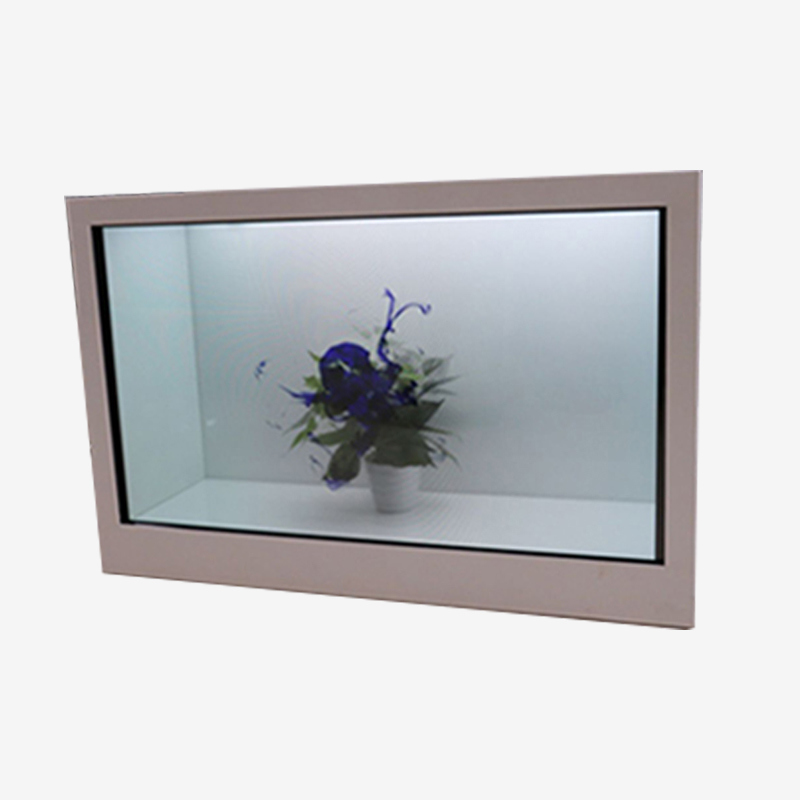 55 inch Custom LCD Transparent LCD Showcase Price 3D HD Display Digital Interactive Stereoscopic Projection Display Cabinet
