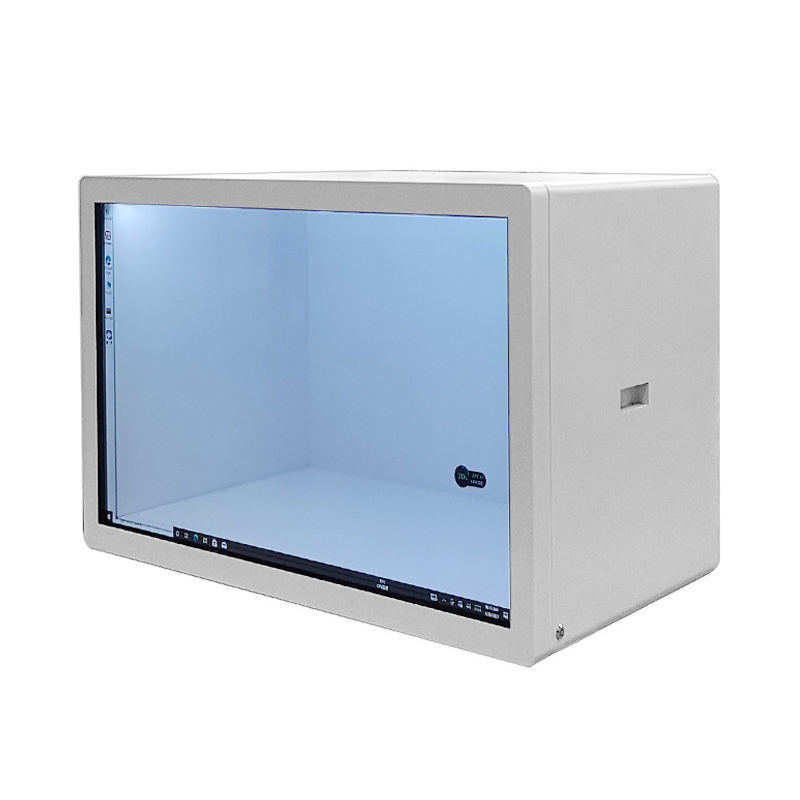 75 inch Indoor 3D Hologram Interactive Touch Screen LCD Transparent Box for Retail Store Elevator Airport Education Showcase