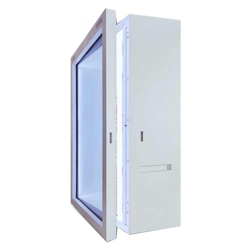 85 inch 3D Video Holographic Transparent Touch Screen Display LCD Showcase Human Size Interactive 3d Hologram Box