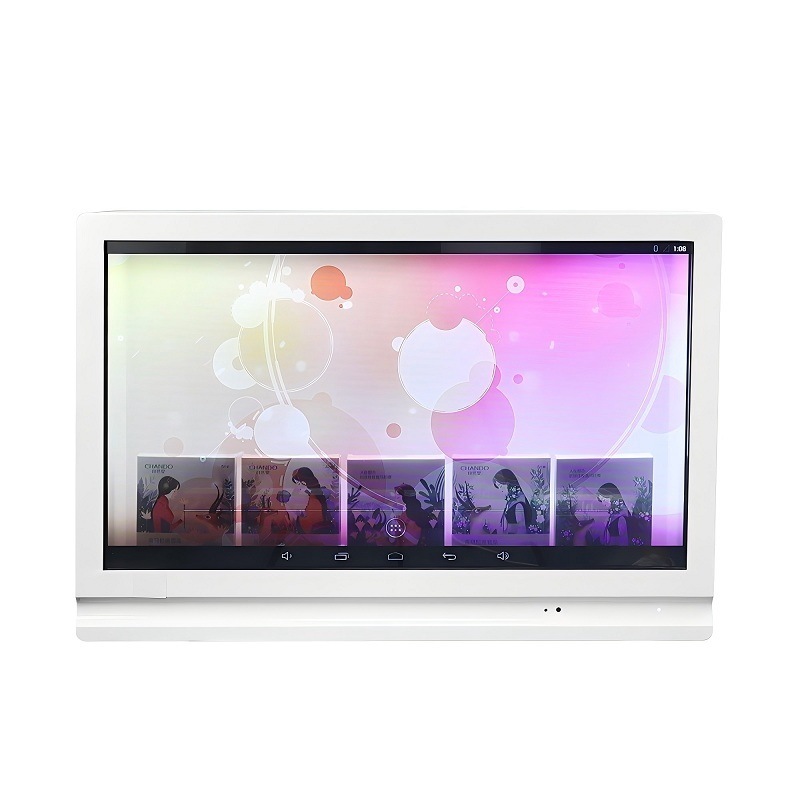 Built-in PC Touch Screen Digital Signage Showcase 86 Inch 3D transparent advertising display LCD Box for Shopping Malls SDK