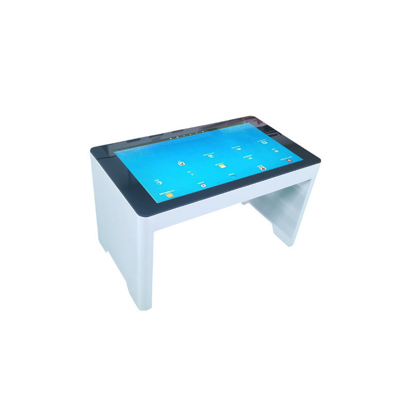 32-inch U-shaped multimedia interactive consultation and inquiry table suitable for multiple scenarios