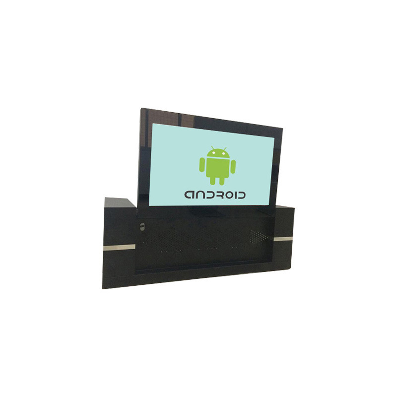 43 بوصة تصميم جديد شاشة LCD تعمل باللمس طاولة الشاي الرقمية طاولة AIO الكمبيوتر التفاعلي شاشة اللمس طاولة القهوة الذكية للمكتب / كتي في