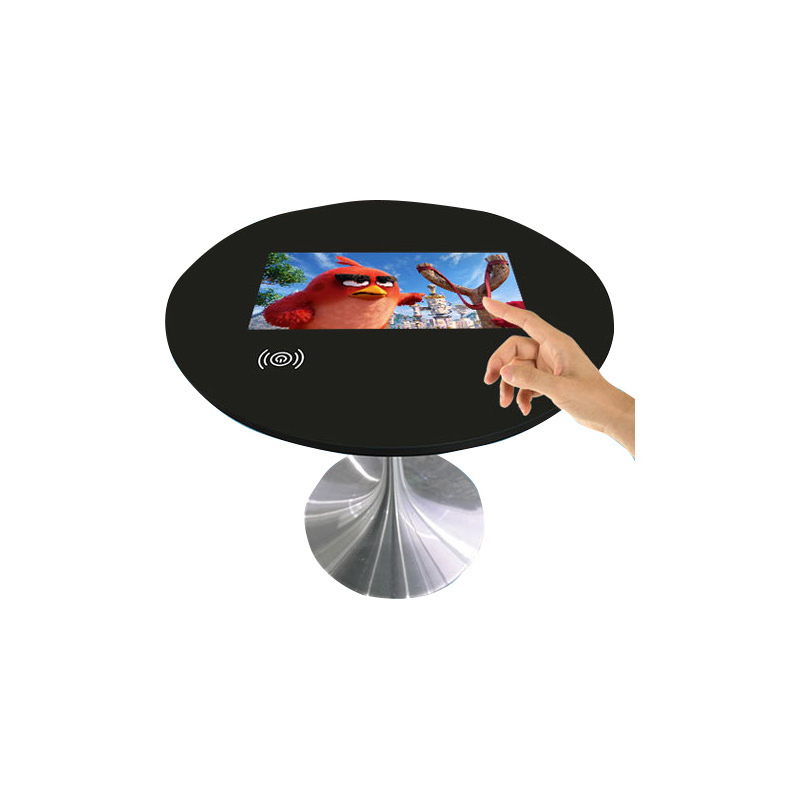 21.5 inch Waterproof school and office bar design lcd kiosk interactive touch screen table