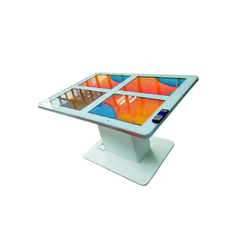 21.5 pollici schermo LCD pubblicitario touch screen interattivo tavoli da caffè intelligenti tavolo da gioco