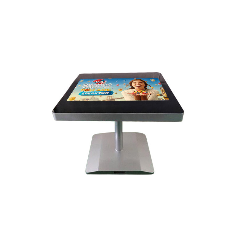 Mesa de café digital inteligente multi touch interativa de 21,5 polegadas para exibição de informações de jogos infantis