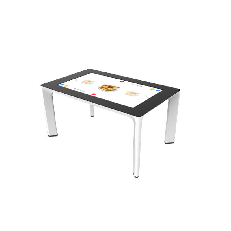 Venta al por mayor de pantalla LCD de 43 pulgadas Smart Display Quiosco Interactivo Mesa táctil para juego de café